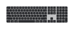 Magic Keyboard with TID and Num Keypad for M1 Macs Black Greek
